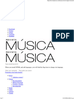 Revista Música - Acerca de La Improvisación