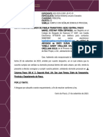 Cumplo Con Señalar Domicilio Procesal - Hijos