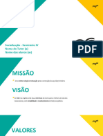 Templates Socialização Seminario Modulo IV