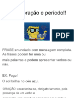 Frase Oração