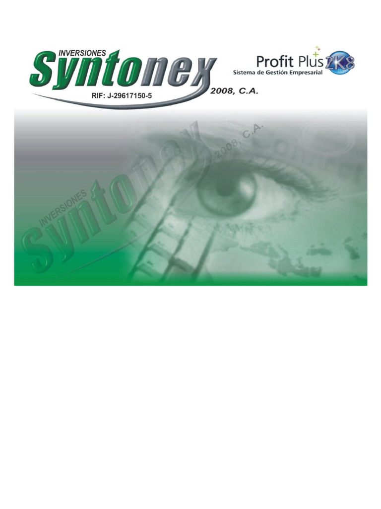 Manual Profit Plus Nómina Syntonex | PDF | Finanzas y dinero