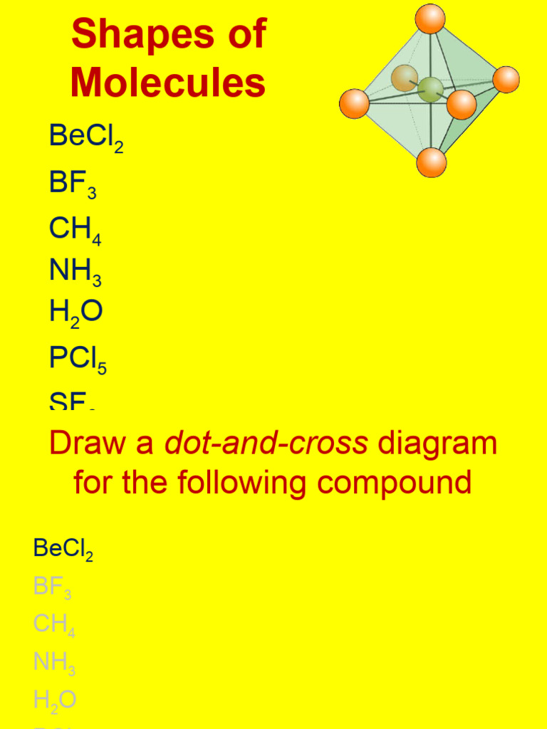 Shapes of Molecules 2 | PDF, image size:768x1024