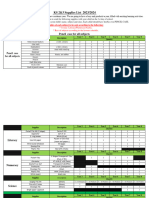 KS2 & KS3 Supplies List 2023-2024