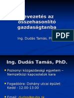 1 - Bevezetes Az Osszehasonlito Gazdasagtanba