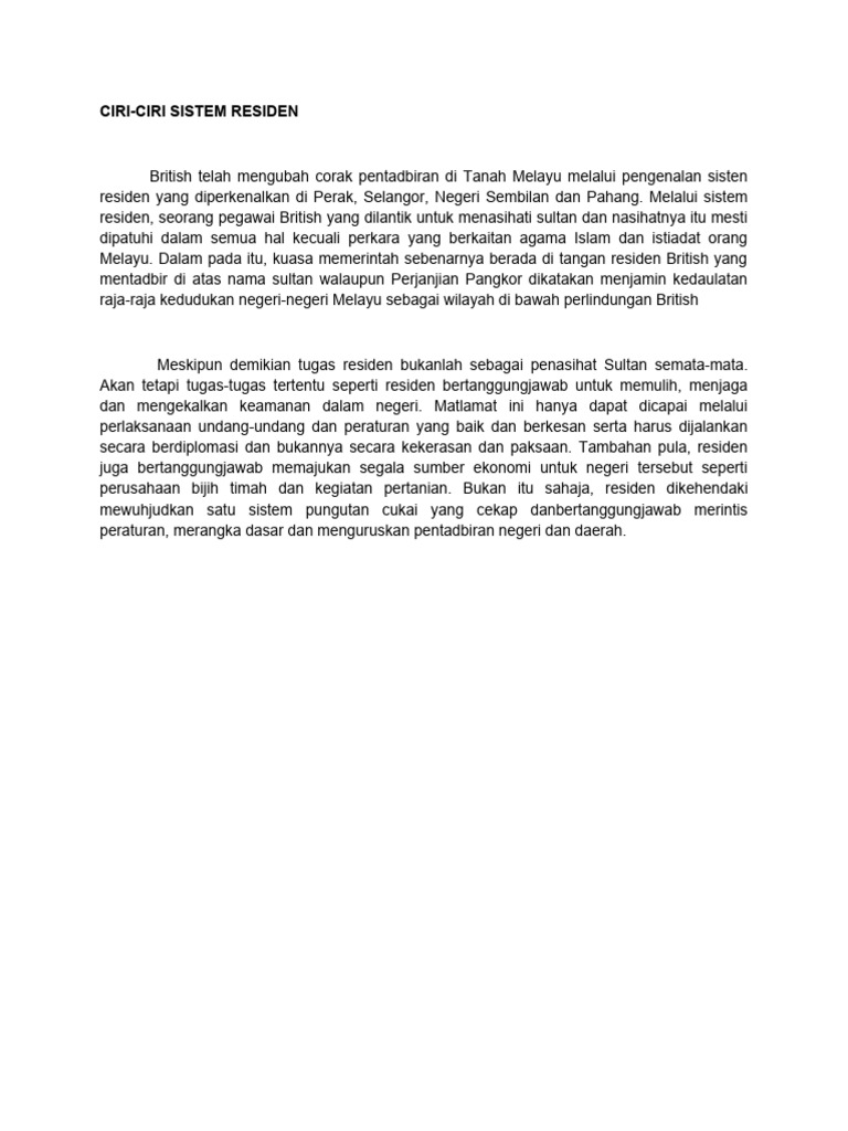 Ciri Ciri Residen Dan NNMB J Faktor Pembentukan NNMB Dan NNMTB | PDF