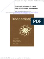 Test Bank For Biochemistry 9th Edition by Lubert Stryer Jeremy Berg John Tymoczko Gregory Gatto
