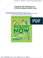 Test Bank For Biology Now With Physiology 2nd Edition by Anne Houtman Megan Scudellari Cindy Malone