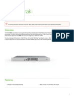 Cisco Meraki MX85 Datasheet