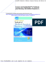 Test Bank For Brunner and Suddarths Textbook of Medical Surgical Nursing 12th Edition Suzanne C Smeltzer 2
