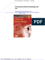 Test Bank For Brunnstroms Clinical Kinesiology 6th Edition Houglum