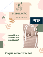 Apresentação - Meditação