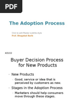 The Adoption Process: Click To Edit Master Subtitle Style