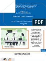 Derecho Administrativo Semana 12