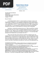 10.3 Cruz Letter To TSA On Air Marshals