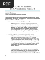 Stephenson 4 Political Frame Worksheet