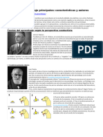 Teorías Del Aprendizaje Principales