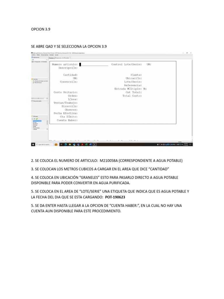 Uso de 3.9 y 3.12 Qad Quifa | PDF