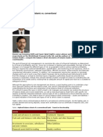 Balance Sheet Analysis- Islamic v Conventional