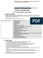 Latihan Soal Penata Pertanahan