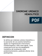 SINDROME HEMOLITICO UREMICO