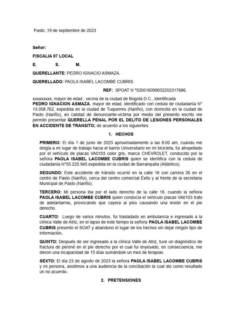 Querell A | PDF