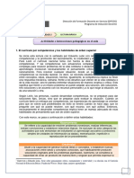 Actividades e Interacciones Pedagogicas en El Aula