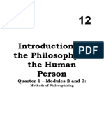 Philosophy - Modules 3 and 4