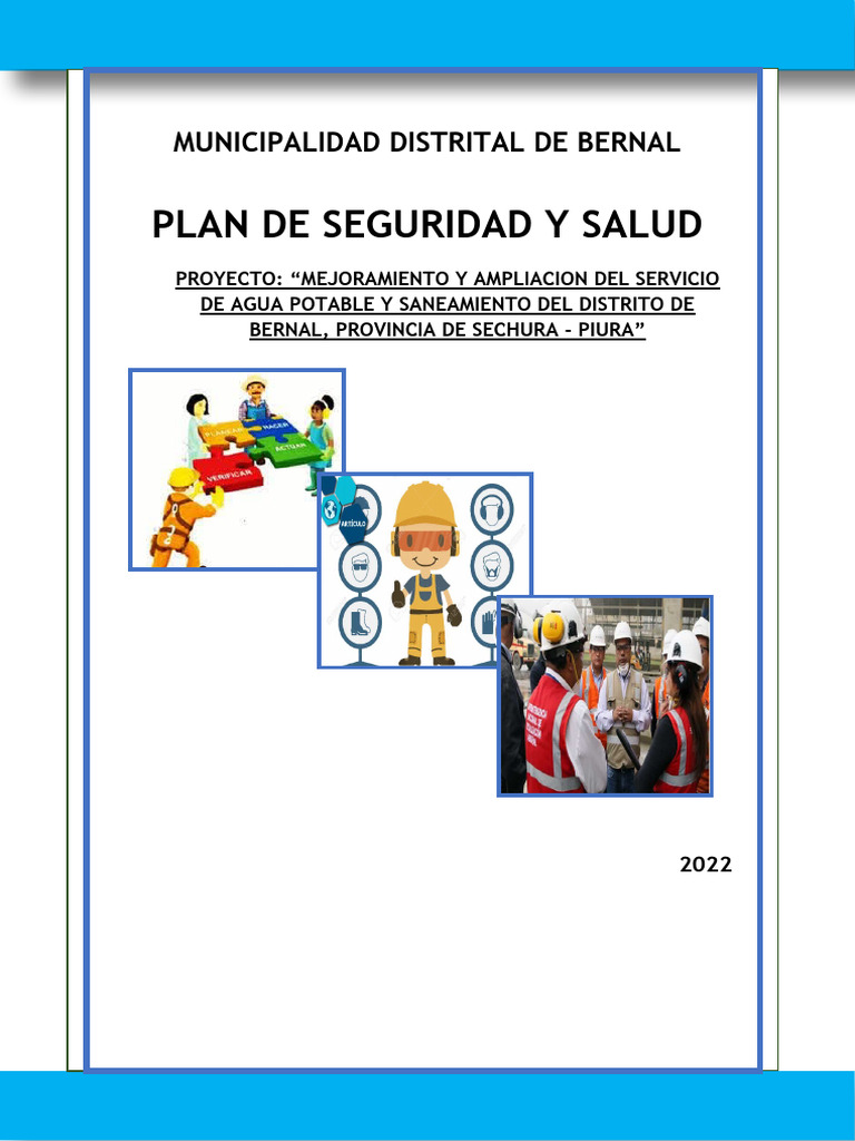 Plan de Seguridad y Salud en Bernal | PDF | Tecnología