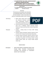 SK Pengendalian Dokumen Di PKM