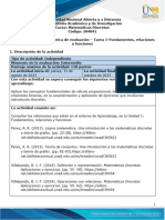 Guia de Actividades y Rúbrica de Evaluación - Unidad 1 - Tarea 1