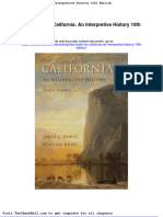 Test Bank For California An Interpretive History 10th Edition