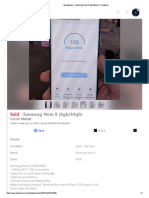 Marketplace - Samsung Note 8 (6gb - 64gb) - Facebook