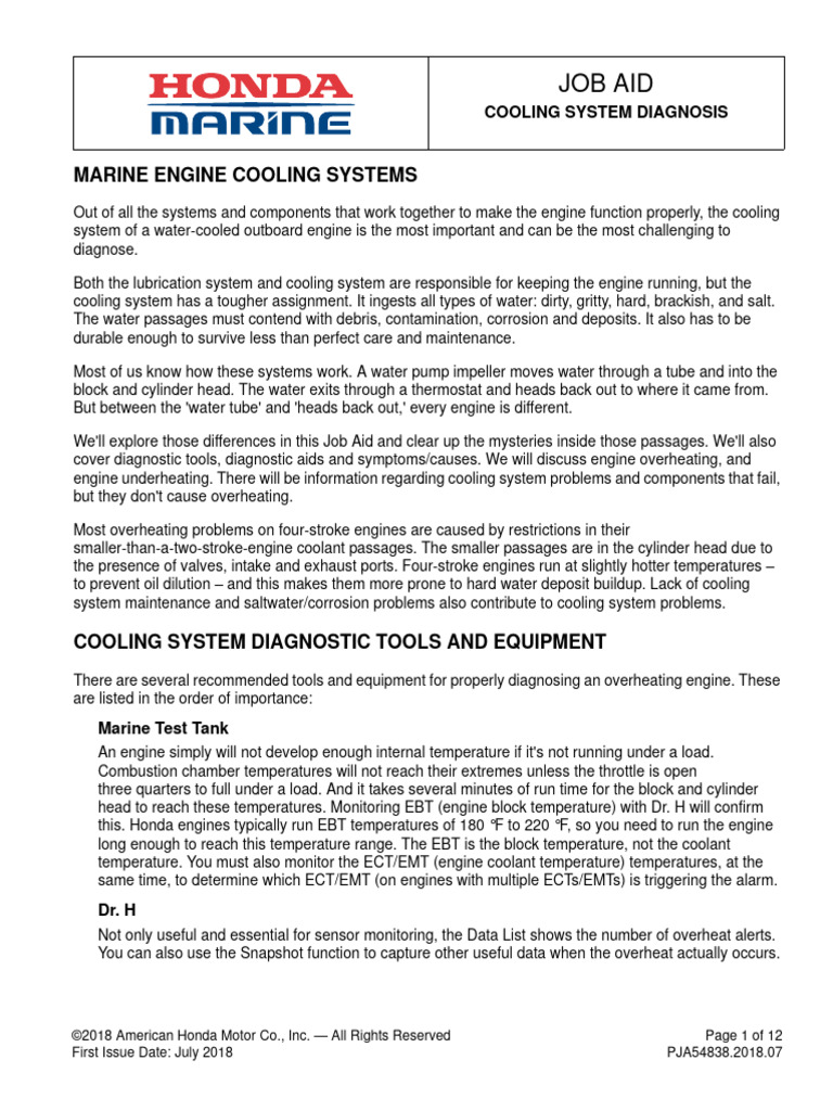 ML Repaw05j.marine Cooling System Diagnosis Download Free PDF