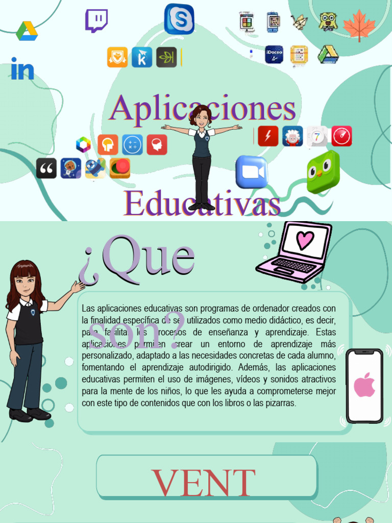 Aplicaciones Educativas | PDF