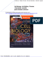 Test Bank For Cell Biology 3rd Edition Thomas Pollard William Earnshaw Jennifer Lippincott Schwartz Graham Johnson