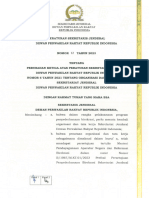 Persekjen DPR Nomor 12 Tahun 2023 - Perubahan Ketiga Atas Persekjen Nomor 6 Tahun 2021