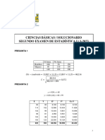 Solucionario-Examen 2-Estadistica 1