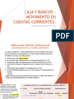 Movimiento en Ctas Ctes. V