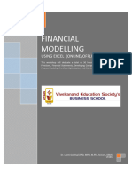 Financial Modeling Using Excel