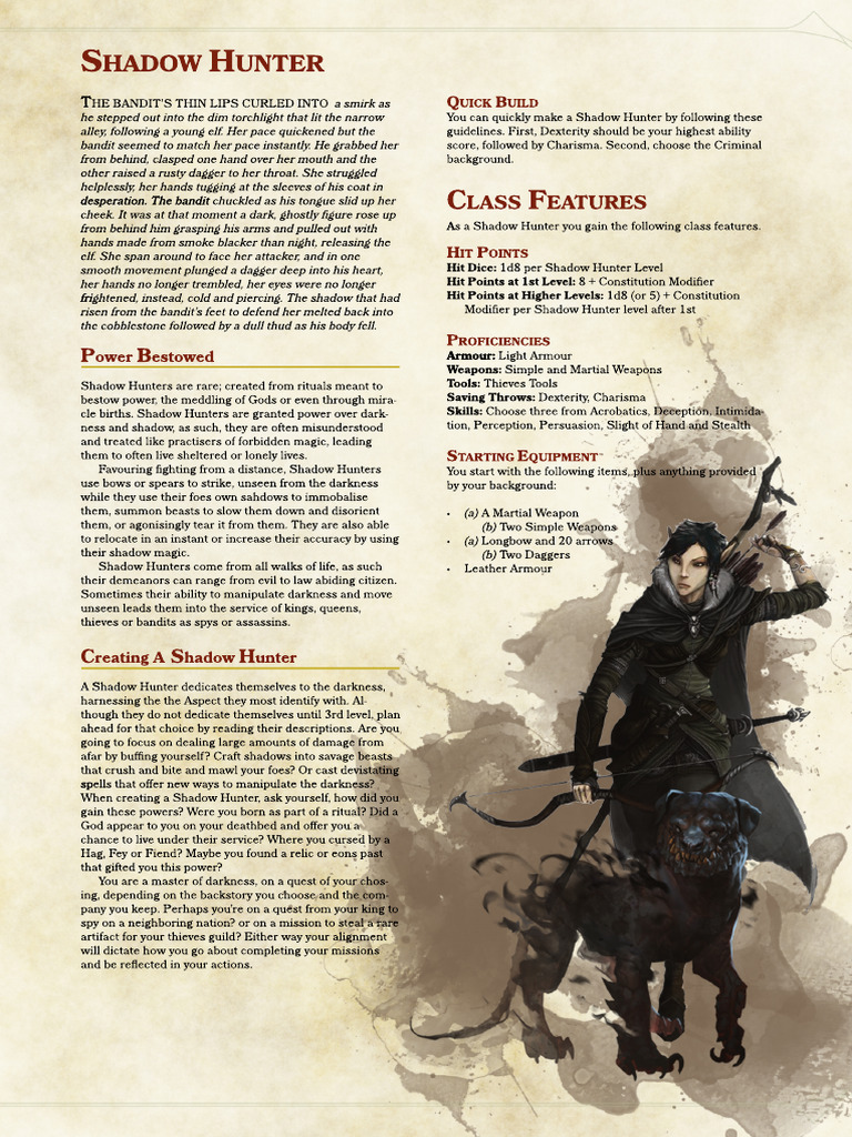 Shadow Hunter | PDF