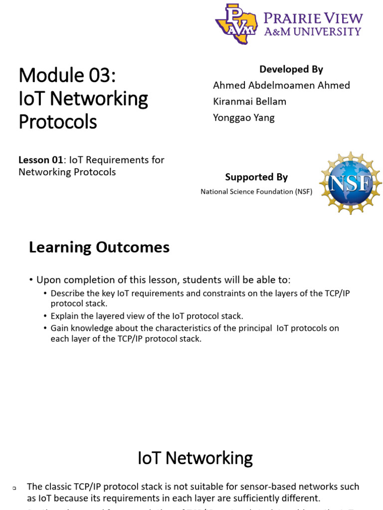 IoT Module 03 | PDF