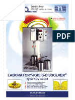 Niemann Lab-Kreis-Dissolver Operators Manual