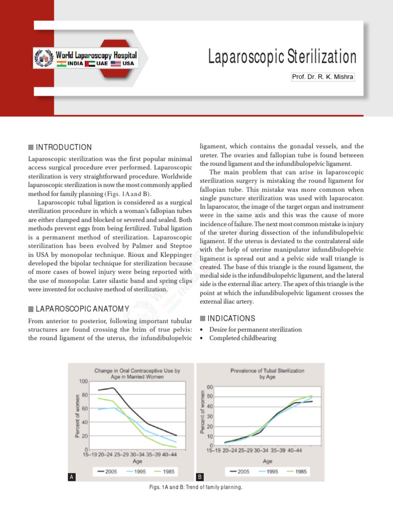 Laparoscopic Sterilization Guide | PDF | Science & Mathematics