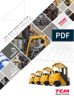 TCM Forklifts Range Brochure