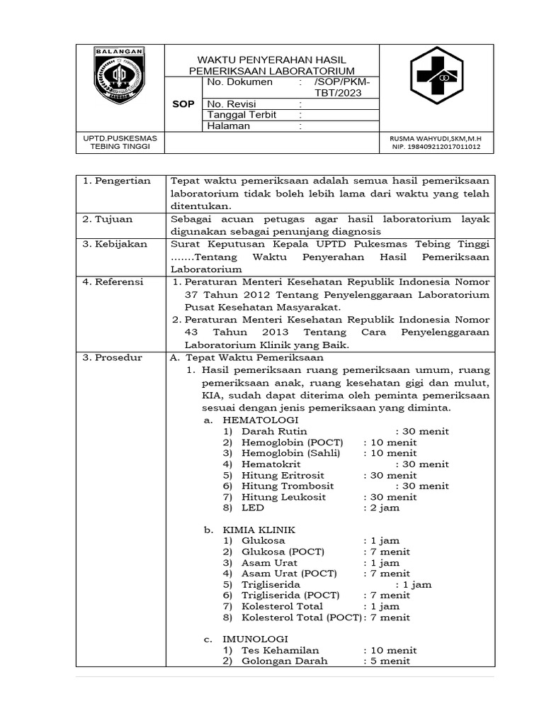 3-9-1-3-sop-waktu-penyerahan-hasil-pemeriksaan-laboratorium-pdf