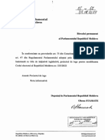 Proiectul de Lege Nr. 345 Din 4 Octombrie 2023 Pentru Modificarea Codului Electoral Al Republicii Moldova Nr. 325/2022 (Art.16, 68, 91, 102)