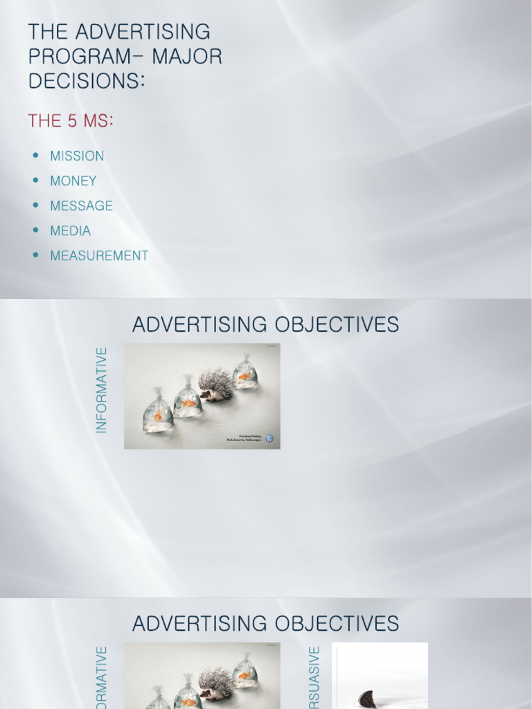 Developing An Advertising Program | PDF