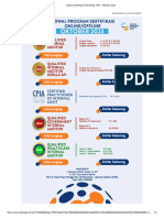 Jadwal Sertifikasi & Workshop YPIA - Oktober 2023