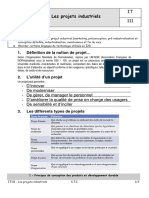 IT111 - Les Projets Industriels