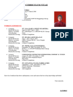 Curriculum Vitae Jatmiko